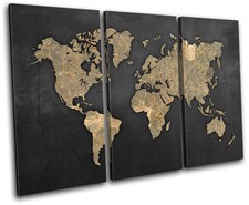 World Atlas Antique Vintage