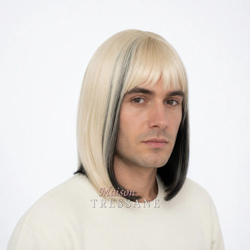 Perruque homme blond - , à