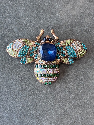 Broche abeille vintage - broche,