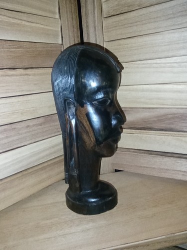 Statue africaine femme noire - statue,