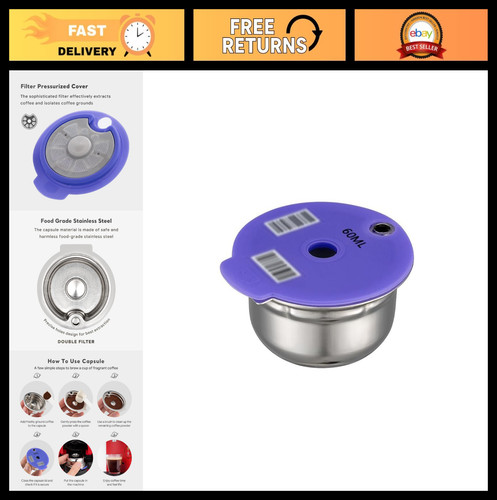 Reusable coffee capsule for - reusable,