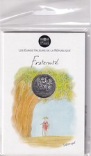 Monnaie de Paris 10 €  argent  " Sempé / Printemps  Fraternité  "  sous blister