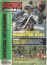 MOTO JOURNAL N°1442  DUCATI S4 MONSTER 916 / HONDA XR 650R / SUZ DR-Z 400 S
