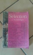 Sélection du Reader's Digest de septembre 1949 bon etat complet envoi gratuit