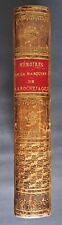 LAROCHEJAQUELEIN Marquise de. Mémoires. Paris, Michaud, 1816. Reliure époque.