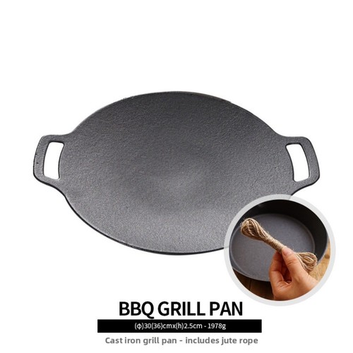 Poêle griller barbecue - poêle, à