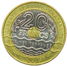 #17773 - 20 francs 1993 Jeux