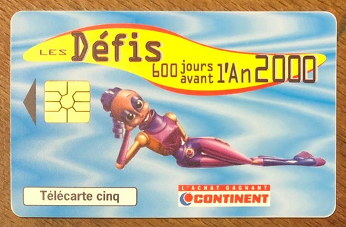 Telecarte continent réf - telecarte,