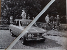 Photo Presse ALFA ROMEO GIULIA Super + mannequin  . i5