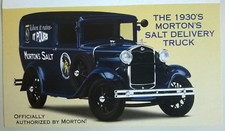 Ford Morton's Salt Delivery Truck (1930's) : Brochure publicitaire DANBURY MINT