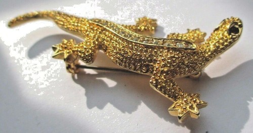 Broche bijou couleur - couleur, or