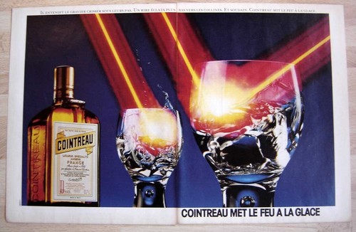 Publicité papier liqueur - publicité,