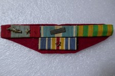 médailles militaire barrette de rappel d'un SPAHIS OPEX indochine extrême orient