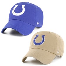 Casquette NFL Indianapolis COLTS '47 CLEAN UP Basecap Logo Broderie