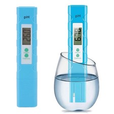 PH Meter Light Blue Portable