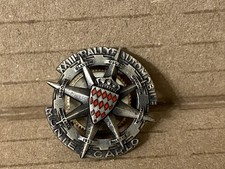 Automobilia Épinglette Boutonnière Enamel Rallye Monte Carlo 1953 Fraisse Demey