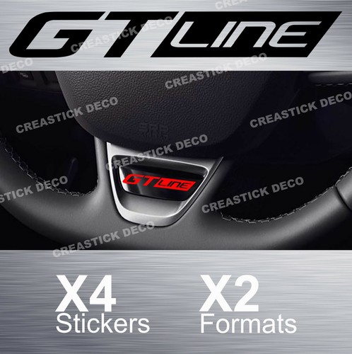 Stickers line volant - line, x4