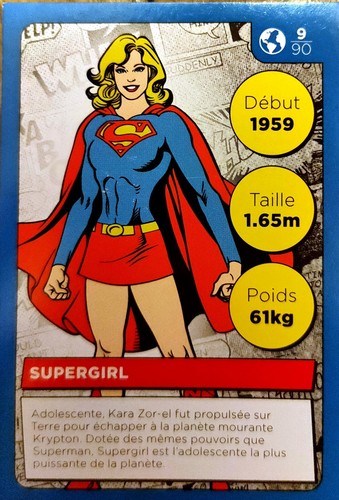 Carte auchan comics 9 - carte,