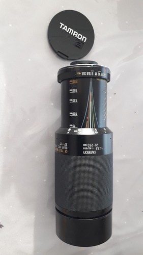 Objectif zoom tamron 250 - zoom, 75-250