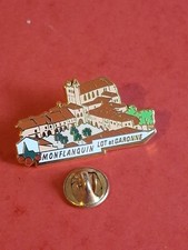 Pin's Pins plus beaux villages de France PBVF LB Monflanquin 