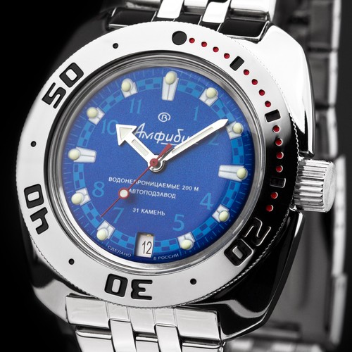 Montre plongée vostok - de,