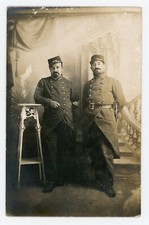 CARTE PHOTO, deux militaires