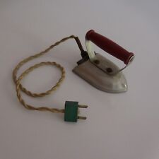 Mini fer à repasser de voyage 1920 art déco Belle époque design XXe PN France