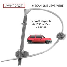 VE VITRE MANUEL AVANT droit