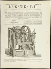 1891 - Grande presse à emboutir - Génie civil - Mécanique