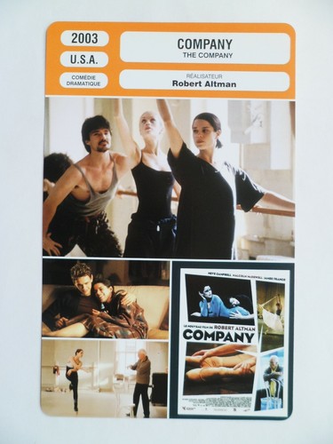 Carte fiche cinema 2003 - fiche,