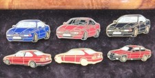 LOT DE 6 PIN'S  COLLECTION BMW 850I/325I - SPORT-AUTO - ARTHUS BERTRAND