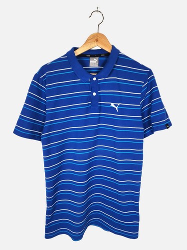 Polo homme puma bleu - bleu,
