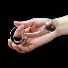 Verre G-Spot Dildo Anal Butt Plug Stimulateur Jouets Sexuels Masseur De Prostate