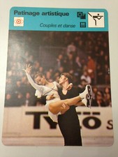 CARTE EDITIONS RENCONTRE 1979 / PATINAGE ARTISTIQUE - COUPLES ET DANSE