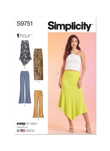 Simplicity 9751 femmes tricot - 9751,