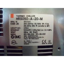 CHILLER SMC HRS 050-A-20-M