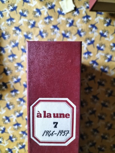 Classeur une années - la, une"