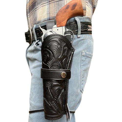 Western revolver holster left - revolver,