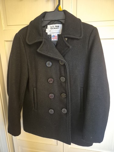 Schott nyc 740n wool navy - schott,