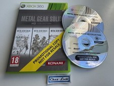 Metal Gear Solid HD Collection - Promo Press - Microsoft Xbox 360 - PAL