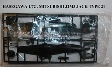 AVION JAPONNAIS ZERO MITSUBISHI J2M3 JACK 21. MAQUETTE HASEGAWA réf JS126 . 1/72