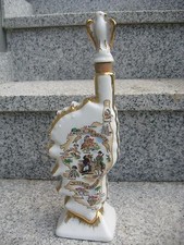 BOUTEILLE NAPOLEON CORSE BOUCHON AIGLE Porcelaine 29 cm