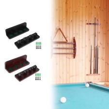 Porte-queues de billard mural