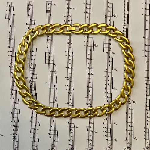 Ancien collier plaqué art - ancien, or