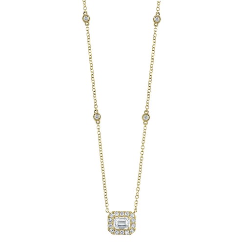 14k émeraude coupe - Émeraude, diamant