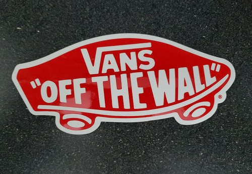 Vans off the wall - "off, sticker