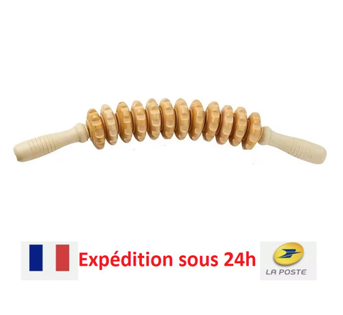 Rouleau bois incurvé - rouleau, en