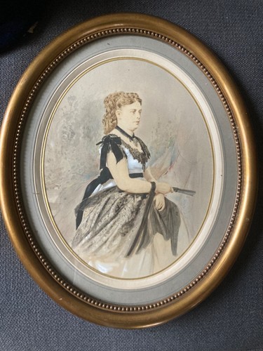 Aquarelle portrait femme a - de,