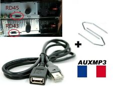 Cable USB PEUGEOT CITROEN AUTORADIO RT6 RD5 RD45 RD43 AUX USB PSA + 2 cles