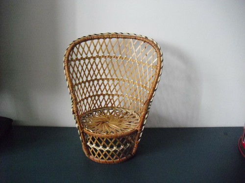 Fauteuil rotin style - en,